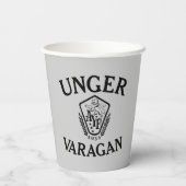 Unger Varagan Papieren Beker (Achterkant)