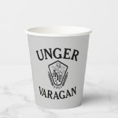 Unger Varagan Papieren Beker (Voorkant)