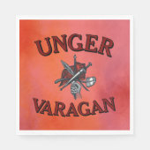 Unger Varagan papieren servet (Voorkant)
