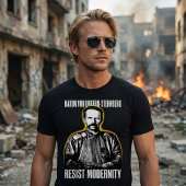 Ungern Sternberg Weerstaat Moderniteit Traditional Tri-Blend Shirt
