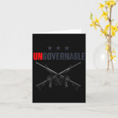 Ungovernable Shirts Kaart (Gele Bloem)