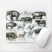 Ungulata of Hoofd Dieren Muismat (Met muis)