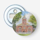 UNH Durham NH T-Hall Button Flesopener (Voorkant)