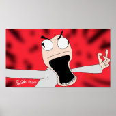 Unhinged puppet art poster (Voorkant)