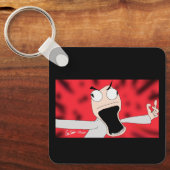 unhinged puppet art sleutelhanger (Voorkant)