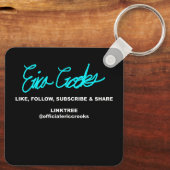 unhinged puppet art sleutelhanger (Achterkant)