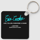 unhinged puppet art sleutelhanger (Achterkant)