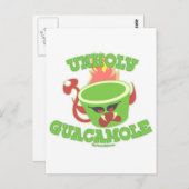 Unholy Guacamole Briefkaart (Voorkant / Achterkant)