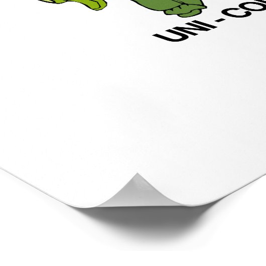 UNI CORN EAR OF CORN POSTER (Hoek)