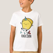 Uni-corn Funny Corn Pun T-shirt (Voorkant)