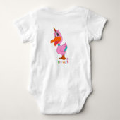 Uni-Duck One Piece Romper (Achterkant)