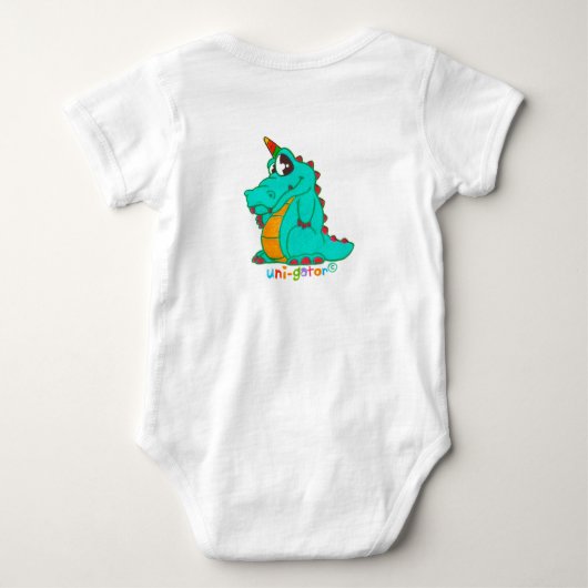 uni-gator romper (Achterkant)