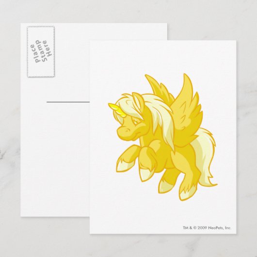 Uni Gold Briefkaart (Voorkant / Achterkant)