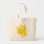 Uni Gold Grote Tote Bag (Voorkant)