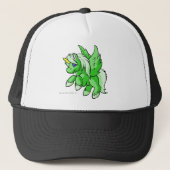 Uni Green Trucker Pet (Voorkant)