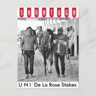 Uni, Jorge Abreu & Shug McGaughey Briefkaart