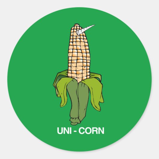 UNI MAÏS KOLF MAÏS RONDE STICKER (Voorkant)