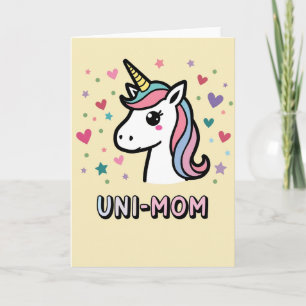 Uni-Mam Celebratie Kunstkaart Kaart