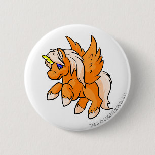 Uni Oranje Ronde Button 5,7 Cm