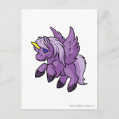Uni Paars Briefkaart (Voorkant)