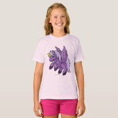 Uni Paars T-shirt (Voorkant volledig)