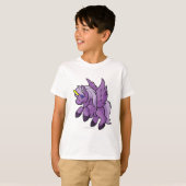 Uni Paars T-shirt (Voorkant volledig)