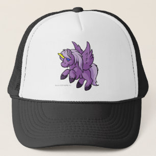 Uni Paars Trucker Pet