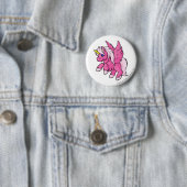 Uni Pink Ronde Button 5,7 Cm (In situ)
