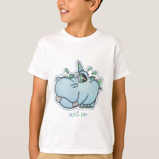Uni-Po Kids T-Shirt (Voorkant)