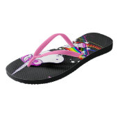 Uni Rainbow Flip Flop (Schuin)