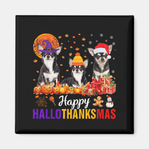 Uni-S Kids Chihuahua-hond Halloween Thanksgiving Magneet