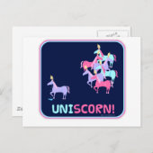 Uni-scorn Briefkaart (Voorkant / Achterkant)