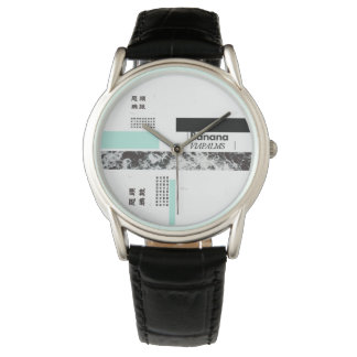 Uni-Seks All Purpose Polshorloge Banaan| Via handp Horloge