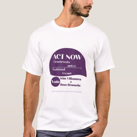 Uni-sex t-shirt (Voorkant)