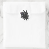 Uni Shadow Ronde Sticker (Tas)