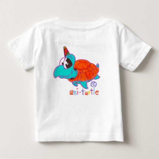 Uni Turtle Tshirt (Achterkant)