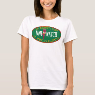 Uni Watch Babydoll (plaatsvervanger) T-shirt