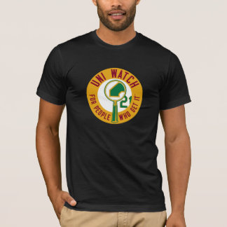 Uni Watch: Goud vergrootglas T-shirt