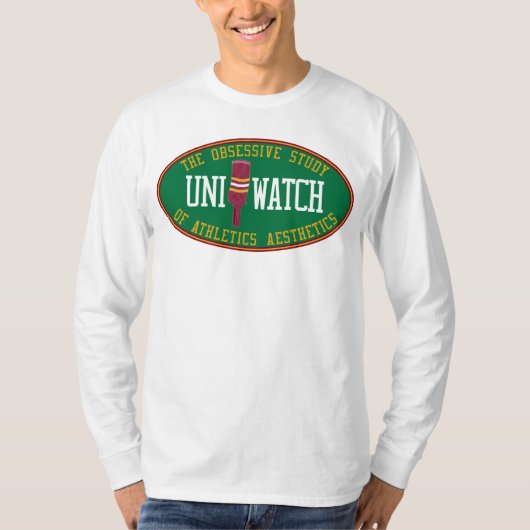 Uni Watch Longsleeve Shirt (afwisselend) (Voorkant)