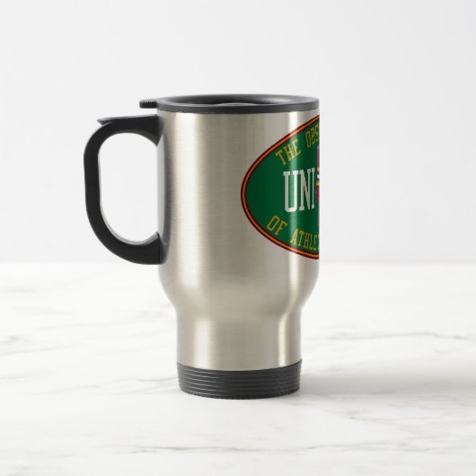Uni Watch Travel Mug (afwisselend) Reisbeker (Links)