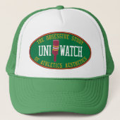 Uni Watch Trucker Hat (afwisselend) Trucker Pet (Voorkant)