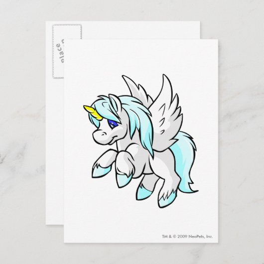 Uni White Briefkaart (Voorkant / Achterkant)