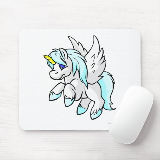 Uni White Muismat (Met muis)