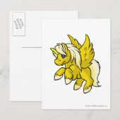 Uni Yellow Briefkaart (Voorkant / Achterkant)