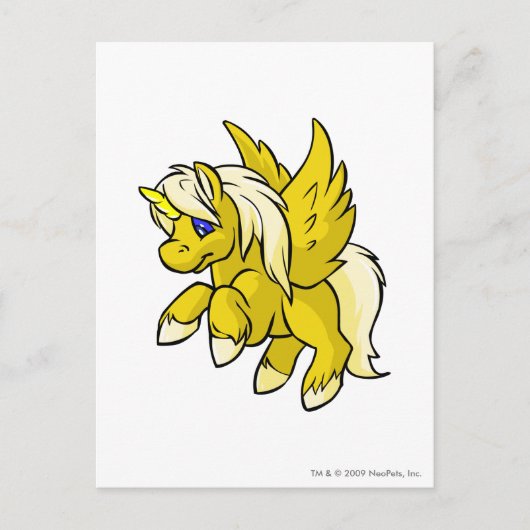 Uni Yellow Briefkaart (Voorkant)