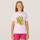 Uni Yellow T-shirt (Voorkant volledig)