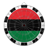 Unia Dartboard & Pan African Flag darts / game Dartbord (Voorkant)