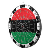 Unia Dartboard & Pan African Flag darts / game Dartbord (Voorkant Rechts)