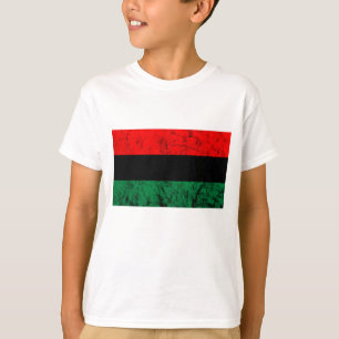UNIA Flag Pan African Freedom Roots Black Liberati T-shirt