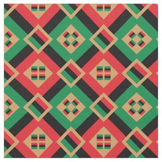 UNIA Flag & Trendy Pan American Fabric mode GLD Stof (Close Up)